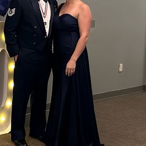 Amelia Couture one shoulder formal dress